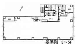 オーキッドプレイス人形町三丁目2F 間取り図