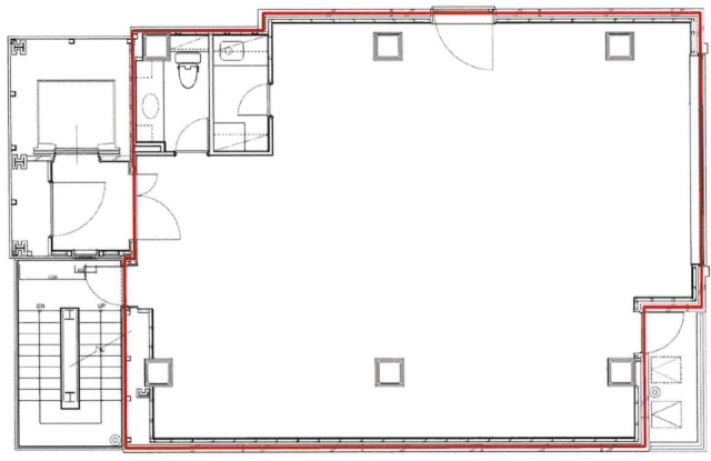 オーク銀座ビル8F 間取り図