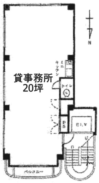 行徳1(GYOTOKU ONE)ビル4F 間取り図