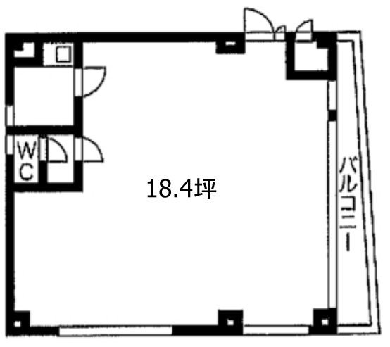 ミニービル3F 間取り図