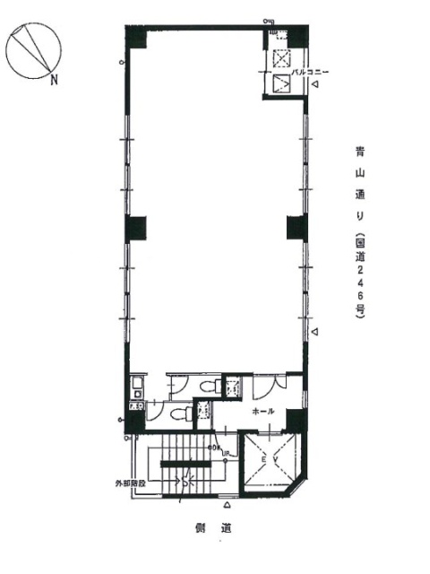 松本ビル6F 間取り図
