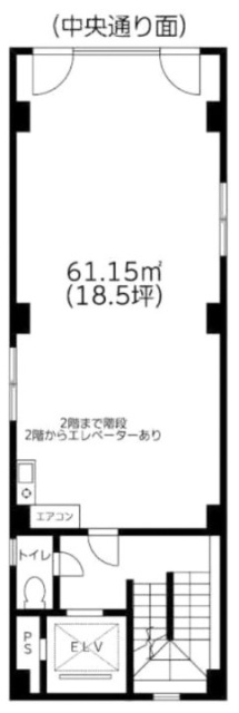 メリノビル4F 間取り図