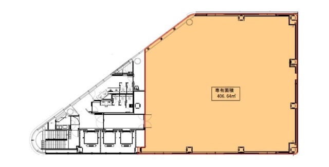 X-PRESS有楽町4F 間取り図