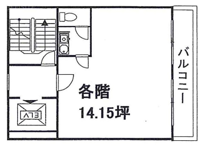 銀座NKビル7F 間取り図