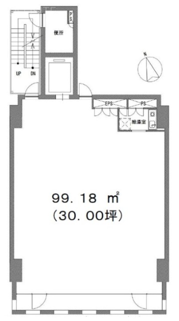 池袋TAビル8F 間取り図