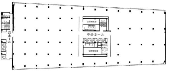 共同通信会館ビル510 間取り図