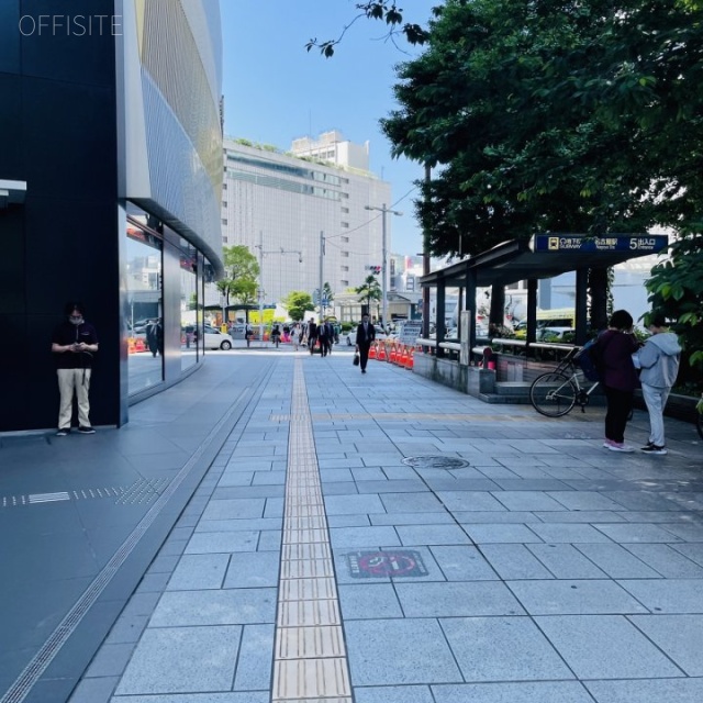 名古屋ビルデイング 前面歩道