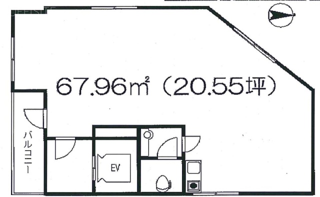 ナオビル6F 間取り図