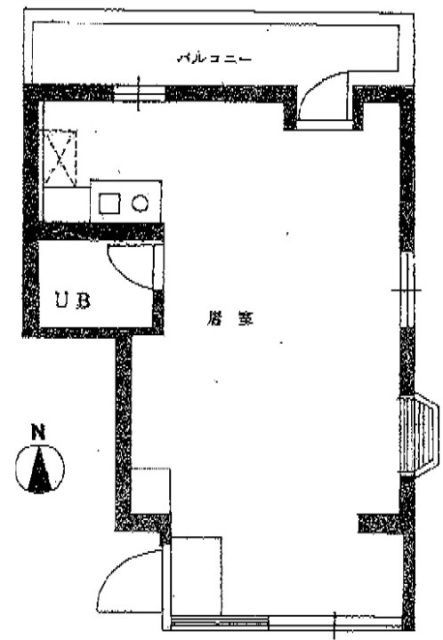 ユニアス吉祥寺本町マンションビル402 間取り図