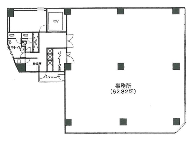 丸元(マルゲン)ビル5F 間取り図