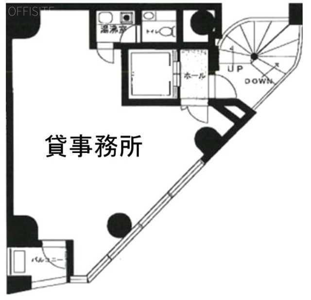 新光第2ビル5F 間取り図
