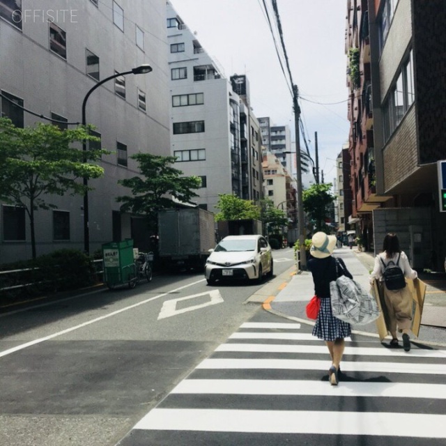 長田屋ビル ビル前面道路