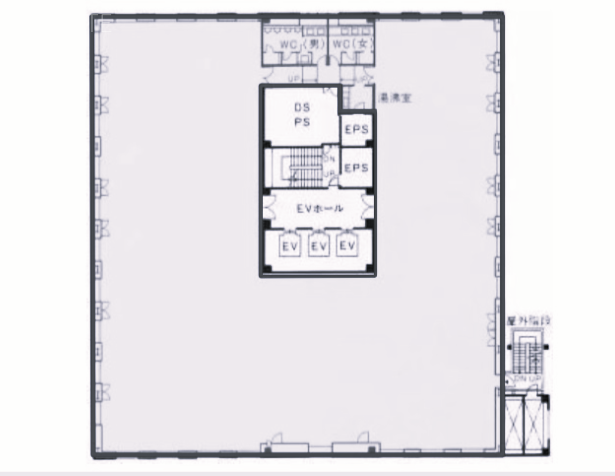 マタイビル5F 間取り図