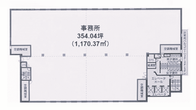 第一びる本館8F 間取り図