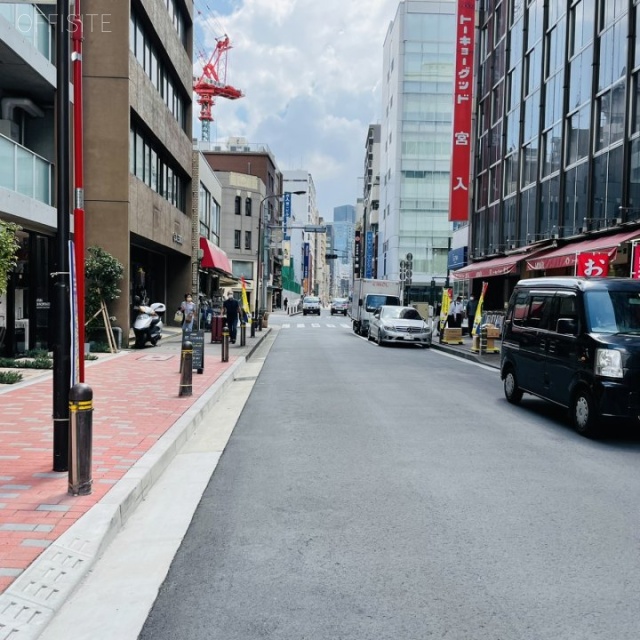 RONDO日本橋ビル ビル前面道路