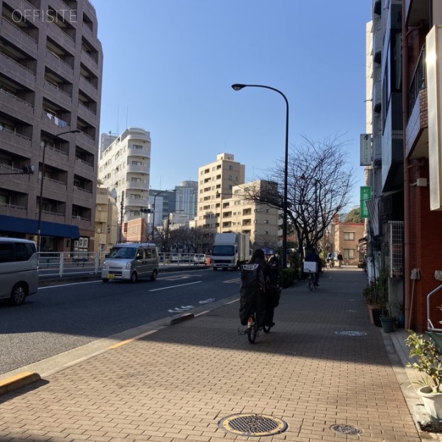 広尾GTビル ビル前面道路