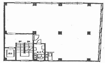 銀座S1ビルB1F 間取り図
