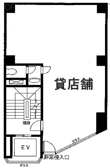 第1ロダンビル6F 間取り図