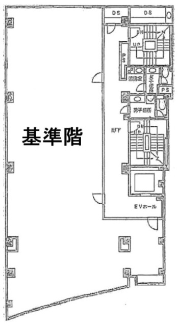 水信横浜西口ビル4F 間取り図