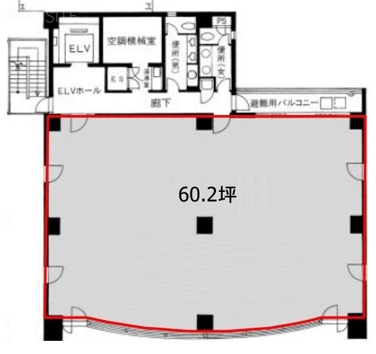 三田ネクサスビル4F 間取り図