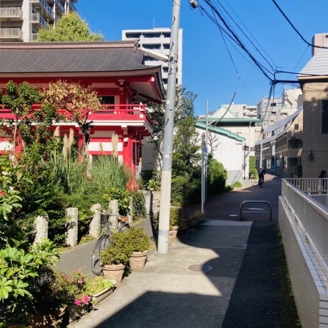 梅屋ビル ビル前面道路