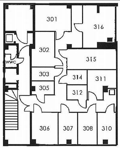 ALビル(ハローオフィス御徒町)408 間取り図