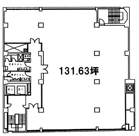 浜松町清和ビル7F 間取り図