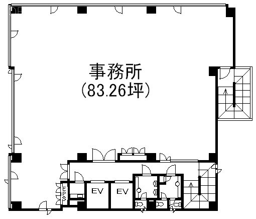 ソフト99ビル2F 間取り図