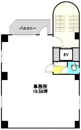 ステーションサイドビル101 間取り図