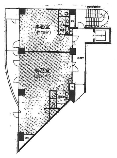 カドラービル8F 間取り図