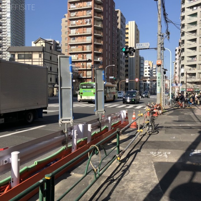 大橋ビル ビル前面道路