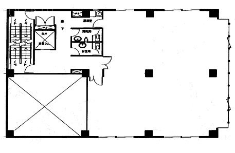 光丘上野ビル1F 間取り図