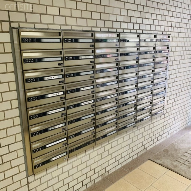 中銀新橋マンション 郵便受け