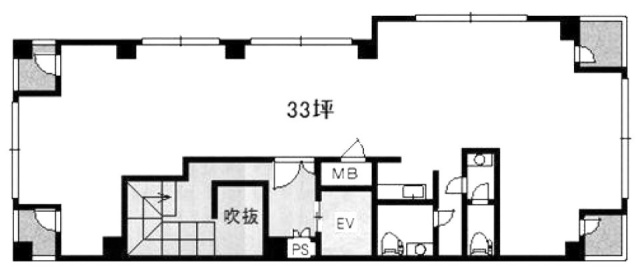 東上野三和ビル5F 間取り図