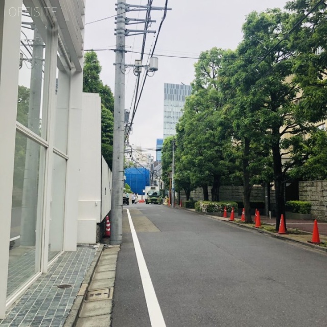 ヴァイス表参道 ビル前面道路