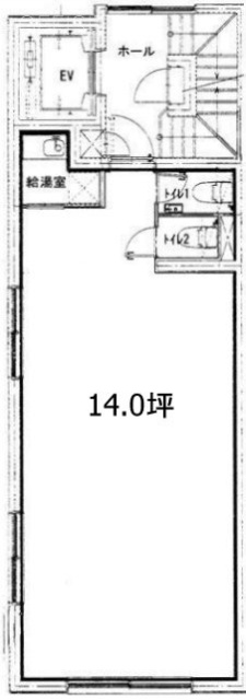 廣瀬ビル3F 間取り図
