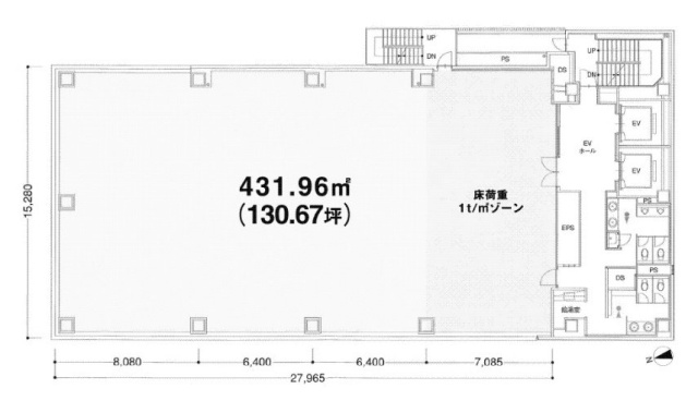 住友不動産本郷ビル5F 間取り図