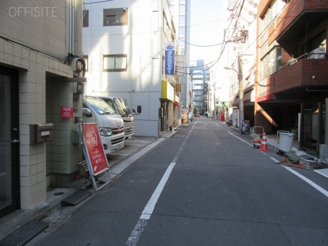 広瀬ビル ビル前面道路