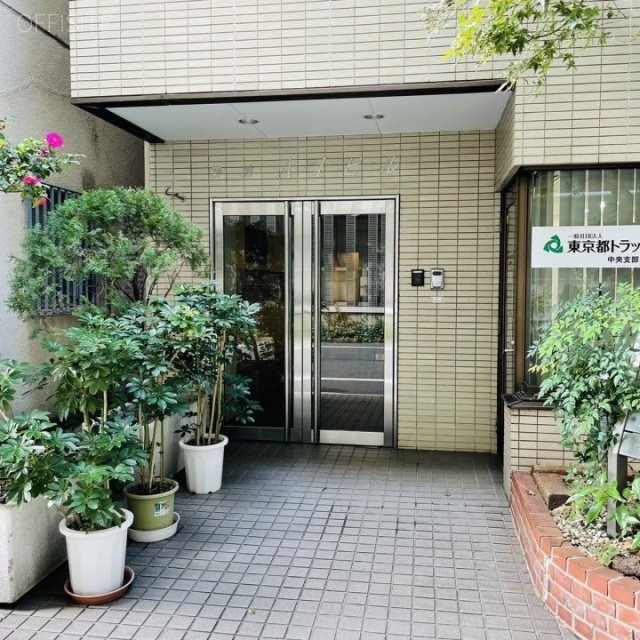 築地AIビル エントランス