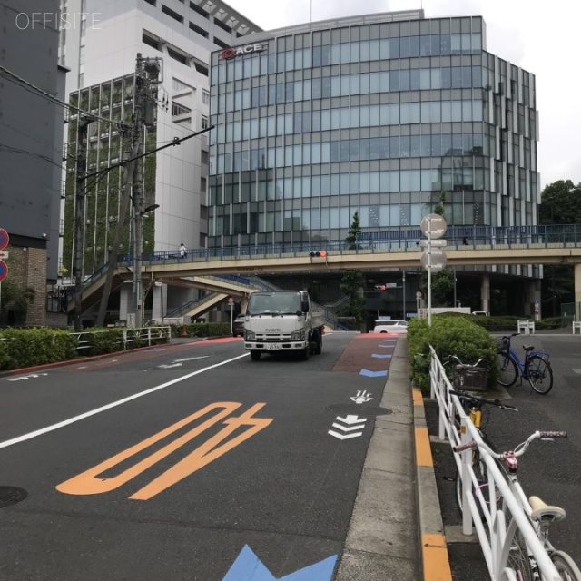 ニチハタビル ビル前面道路