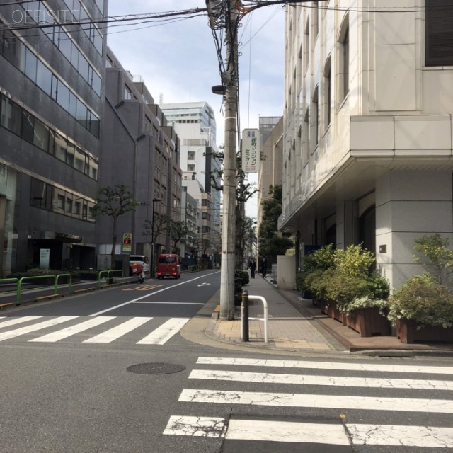 押田ビル ビル前面道路
