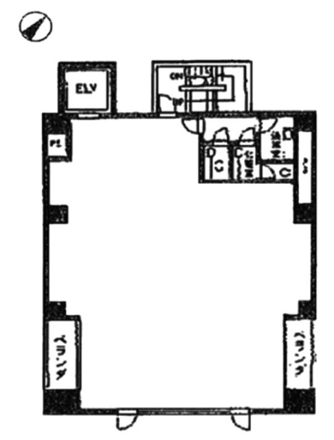 アーバンスクエアⅡ8F 間取り図