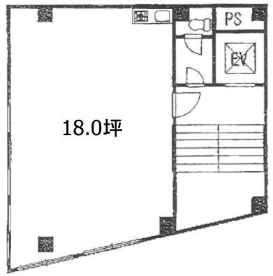 鴻盟社ビル5F 間取り図