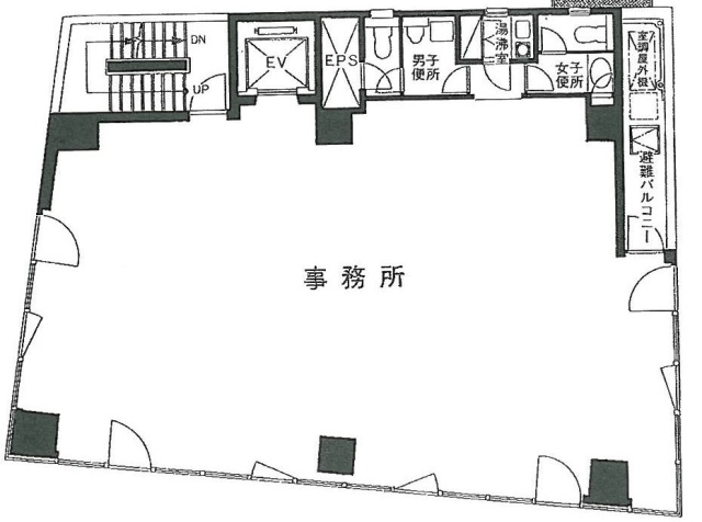 新川宮田ビル3F 間取り図