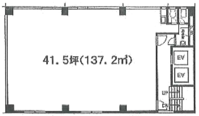 新富田所ビル4F 間取り図