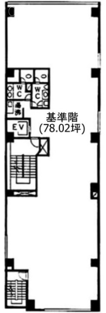 小林ビル2F 間取り図