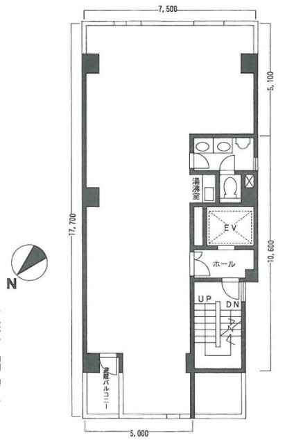 KTビル2F 間取り図