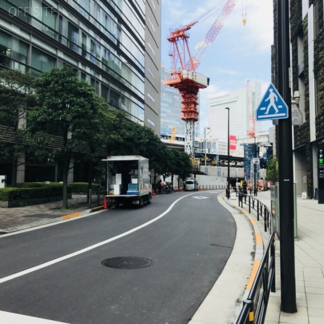 渋谷サウス ビル前面道路