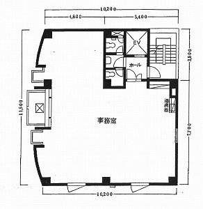 神林ビル3F 間取り図