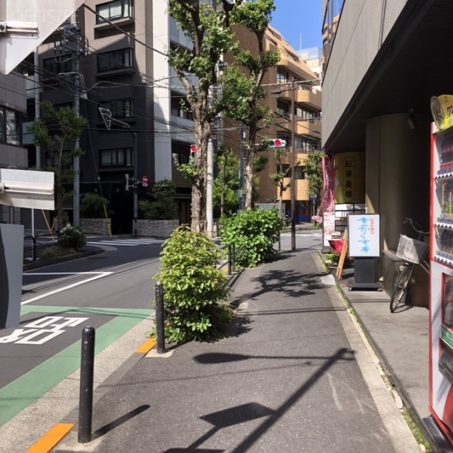 麹町田村ビル ビル前面道路